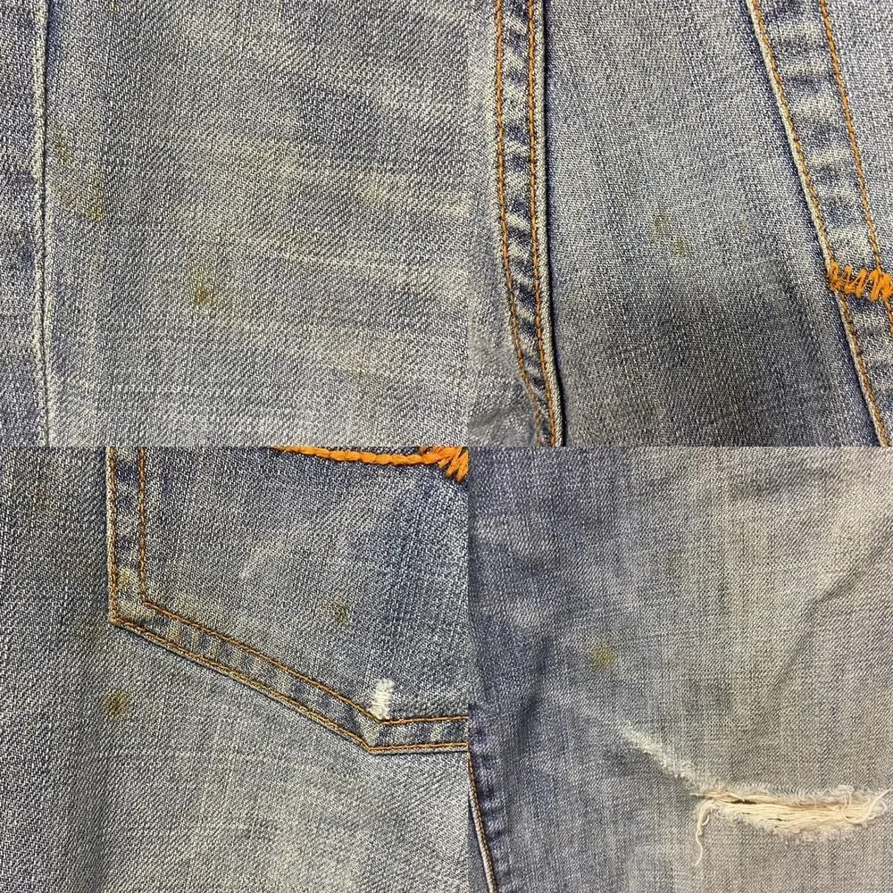 Seven7 premium distressed blue jeans size 36